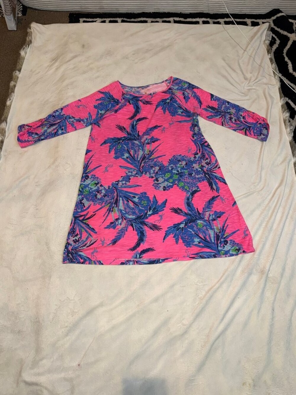Lilly Pulitzer Pink Floral Dress